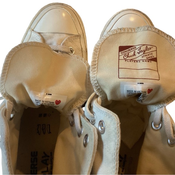 🌸Converse X Play Comme Des Garçons Ladies 9 - Picture 7 of 11